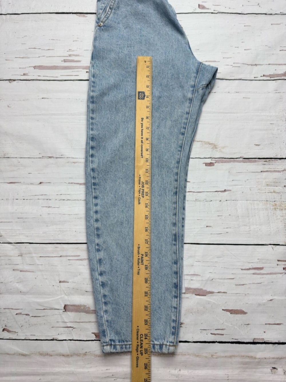 Zara Paperbag Balloon Jeans Light Wash Size 2 Coastal Y2K - Picture 7 of 9